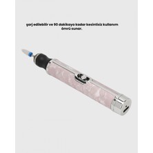 Marsilyan- Taşınabilir Elektrikli Tırnak Törpüsü 500 Mah USB Şarjlı Manikür Cihazı