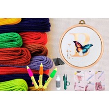 Marsilyan Punch Seti Nakış Seti Kasnaklı Kendin Yap Seti Seri 45