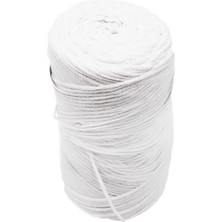 Marsilyan Pamuk Makrome 4 mm Ip Beyaz