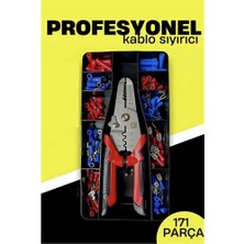 Marsilyan Otomatik Kablo Sıyırıcı ve Krimp Pensesi – Awg 10-22, Elektrikçi Seti