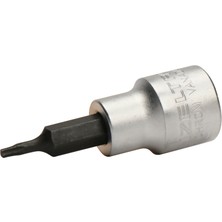 İzeltaş 3/8" Lokmalı Star (Torx®) Uç | Krom Vanadyum Yıldız Vida Sökme Başlığı