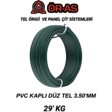 Ör-As Tel Örgü Pvc Kaplı Düz Tel 3.5 mm Kalınlık 29 Kg
