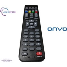 Onvo 2200-EDR000 Uyumlu Televizyon Kumandası