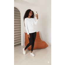 Vorteks Viskon Kadın Uzunkol Body