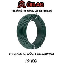 Ör-As Tel Örgü Pvc Kaplı Düz Tel 3.5 mm Kalınlık 19 Kg