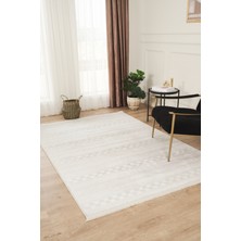 Mariesse Home Jasmine Serisi  Bambu Dokulu Modern Sık Dokuma Koridor Kesme Yolluk Dokuma Makine Halısı