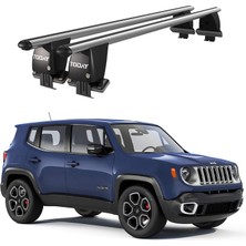Today Auto Jeep Renegade (2014 ve Sonrası) Oluksuz Kilitli Ara Atkı Port Bagaj Tavan Barı
