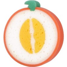 Kitchen Design Lab Meyve Şekilli Sevimli Bulaşık Süngeri Ovma Silme Yumuşak Temizlik Süngeri Fırçası Şeftali Şekilli