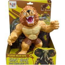 Kinder Stress Releıf Toy Large Soft Lion