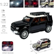 Datatek HCL-510A Çek Bırak 1:22 Sesli ve Işıklı Buharlı Df Metal Jeep