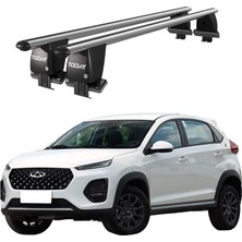 Today Auto Chery Tiggo 3x / Tiggo 2 (2016 ve Sonrası) Oluksuz Kilitli Ara Atkı Port Bagaj Tavan Barı