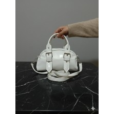 Kemer Toka Detaylı Kadın El ve Omuz Çanta