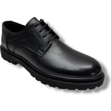 Cakgo 2007-26 Hakiki Deri Anatomik Taban Bağcıklı Erkek Ayakkabı