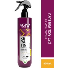 Agiva Care&beauty Çift Fazlı Keratinli Isı Koruyucu ve Onarıcı Fön Suyu