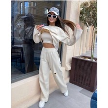 New Station New Statıon Pamuk Iki Iplik Üçlü Set Eşofman Takım