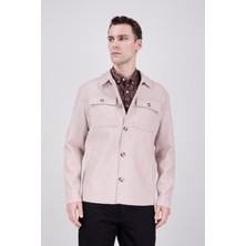 Paco Romano Erkek Bej Bebe Yaka Mont