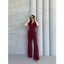 New Station New Statıon Yelekli Pantolon Dokuma Takım