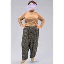 Maksen Tekstil Çıtır Desenli Viskon Kumaş Kadın Şalvar