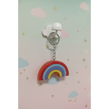 Nadide Aksesuar Işıklı Gökkuşağı Anahtarlık Anhtr-Iskl-Gkksgı