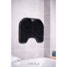Orvila Silikon Sırt ve Ayak Masaj Matı / Banyo & Duş Içi Kaydırmaz Taban Vantuzlu Paspas