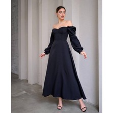 New Station New Statıon Maxi Atlas Elbise