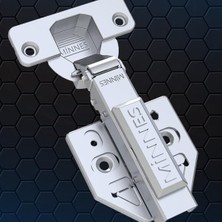 Gürçay Hırdavat Minnes Frenli Düz Menteşe - 100 Adet