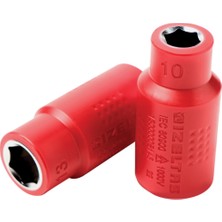 İzeltaş 1/2" Altı Köşe Izolasyonlu Lokma Anahtar (1000V) | Vde Onaylı Güvenli Elektrikçi Anahtarı