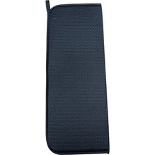 Kitchen Design Lab Lavabo ve Bulaşık Kurutma Örtüsü Lavabo Matı Siyah 36 cm x 45 cm Çok Amaçlı Mat