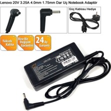 Afila Lenovo Ideapad 110-15ACL, 110-15IBR Notebook Adaptörü, Şarj Aleti Cihazı 20V 3.25A 65W