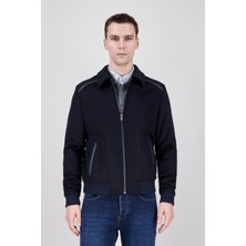 Paco Romano Erkek Lacivert Kaşe Mont