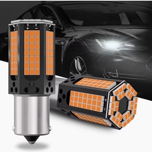 Megahawk 93 LED Ampul (1156) 156 Smd Yellow 12V 2 Adet