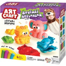 Kiddico Toys 3D Hayvanlar Hamur Set 200 gr