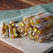 Ben Gurme Fitil Lokum - Antep Fıstıklı Sade Fitil Lokum 400 Gram