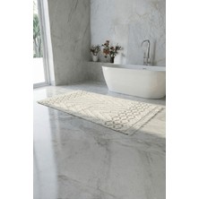 Anılsan Zayn Vizon Ayak Havlusu - 70x130Cm, 790Gr, %100 Pamuk, Spa Ve Otel Banyo Paspası