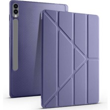Nezih Case Samsung Galaxy Tab S7 Fe S8 Plus T970/X800/T737/T736/T733 Kalemlikli Standlı Akıllı Kılıf
