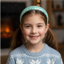 Mare Accessories Pullu Açık Mavi Çocuk Taç