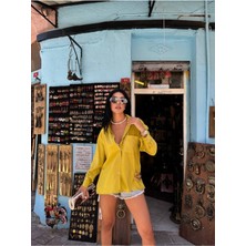 New Station New Statıon Kemer Detay Gömlek