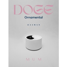 Dasman Doge Şam Denge Ying Yang Sandal Ağacı Dekoratif Mum