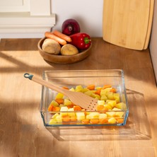 Emsan Rustik Bambu Oluklu Spatula 27 cm