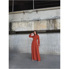 New Station New Statıon Ithal Atlas Maxi Elbise