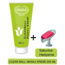 Ersağ Cleanball Masaj Kremi 200 ml + ( Sabunluk Hediyemiz )  11221