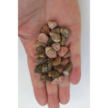 Pozitif Doğal Taş 50 Gram Unakit Taşı Tamburlu Küçük Parçalar 238-2