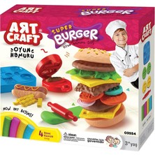 Kiddico Toys Hamburger Hamur Set 200 gr