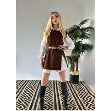 New Station New Statıon Süveter Triko Gömlek Elbise Kemer Takım