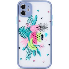 Zore iPhone 12 Mini Kılıf Msra Fily Kapak-Mor