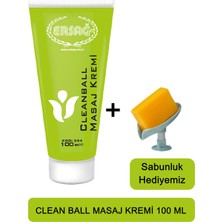 Ersağ Ersag Cleanball Masaj Kremi  100 ml + ( Sabunluk Hediyemiz )224-15