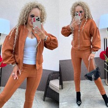 New Station New Statıon Skuba Süet Ceket Pantolon Takım