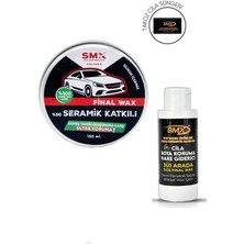 Nadom Final Wax 150 Gr/ Seramik Katkılı Hızlı Pratik Cila 3'ü 1 Arada Hare Giderici