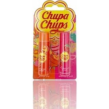 Starseven Chupa Chups 2’li Lip Seti – Çilek ve Portakal Aromalı Dudak (Strawberry &am