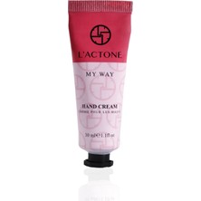 L'actone My Way Hand Cream 30 ml / El Kremi - 1 Adet Oje Hediyeli